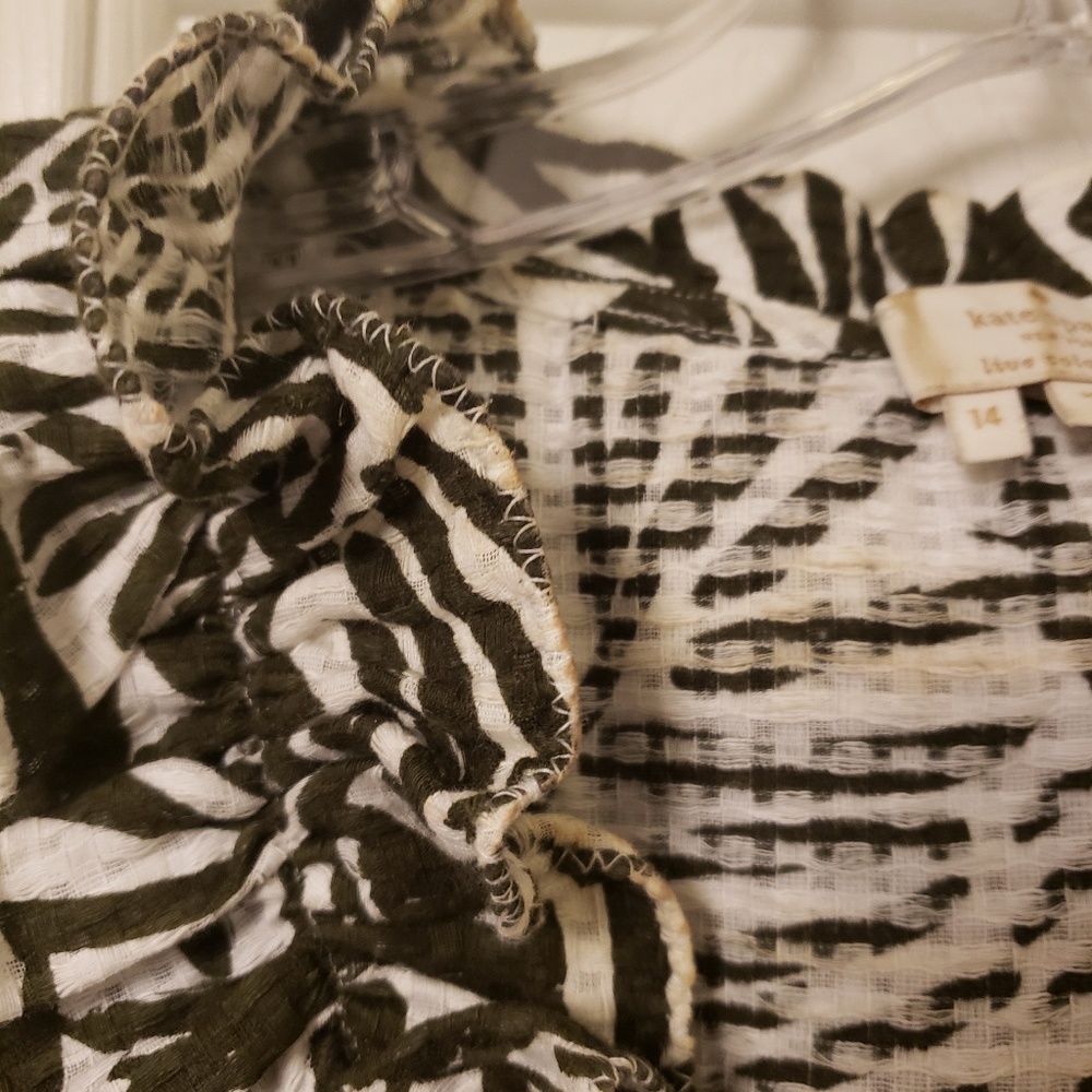 Kate Spade Ruffled Lucille Top - Picture 2 of 2